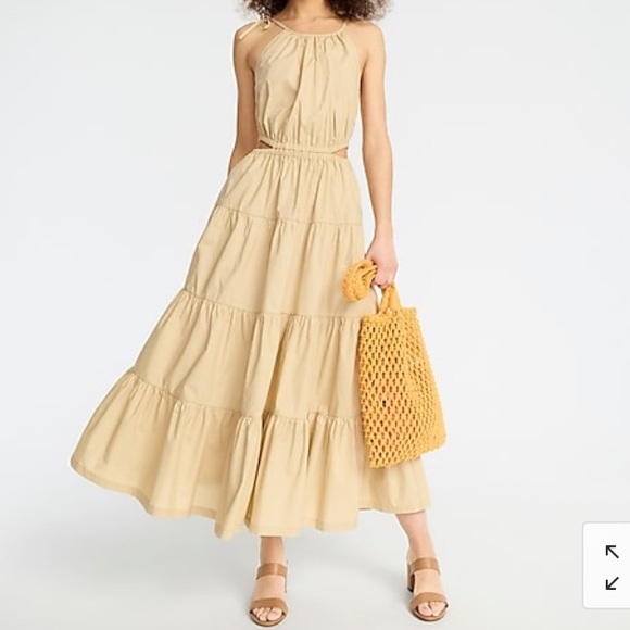 J.Crew cotton side cutout dress - New - Picture 1 of 5